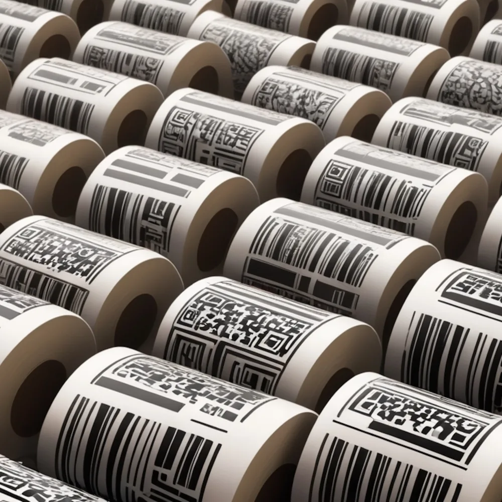 Наклейки с QR-кодом