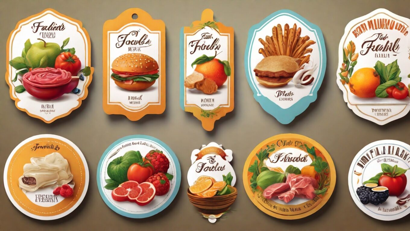 Этикетки для продуктов питания